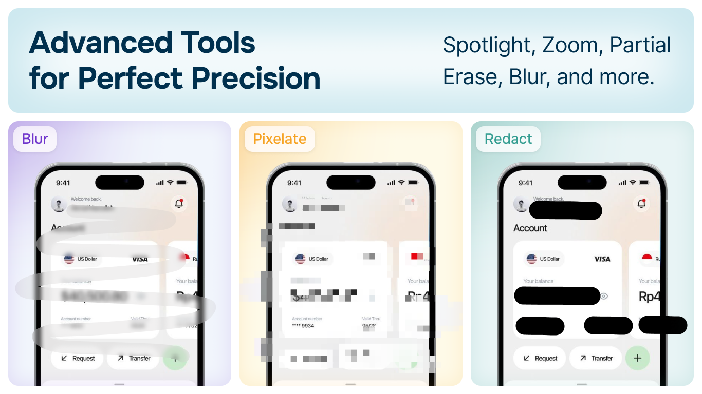 Advanced tools for perfect precision